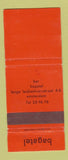 Matchbook Cover - Bagatel Amsterdam  WEAR