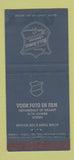 Matchbook Cover - Bell and Howell Voor Foto Leiden 21 Strike Feature