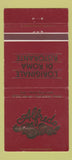 Matchbook Cover - Alfredo Italian Restaurant Walt Disney World WEAR 30 Strike