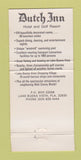 Matchbook Cover - Dutch Inn Walt Disney World Lake Buena Vista FL 30 Strike