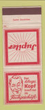 Matchbook Cover - Jupiter Der Kluge Kopf Germany WEAR