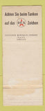 Matchbook Cover - DEA Hamburg Zeichen WEAR