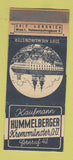 Matchbook Cover - Kaylmann Hummelberger Kremsmunster WORN