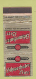 Matchbook Cover - Schwernhater Bier Beer WEAR