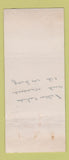 Matchbook Cover - Julius Stiglechner Minerals