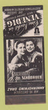 Matchbook Cover - Venedig Schultze M Schonauer Venice? Girlie WEAR