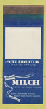 Matchbook Cover - Mehr Milch Tobacco Milk Switzerland WEAR