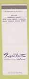 Matchbook Cover - Inga Britt Slenderizing Salon Carmel CA