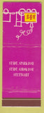 Matchbook Cover - Stadt Sparkasse Stadt Girokasse Stuttgart Germany