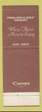 Matchbook Cover - Pima Inn Golf Resort Scottsdale AZ