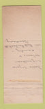 Matchbook Cover - Eduard Heller Bad Eichenhall  Tobacco Germany WEAR
