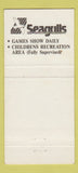 Matchbook Cover - Seagull Rugby League Australia WEAR 30 Strike