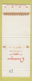 Matchbook Cover Jupiter Der Kluge Kopf Kauft Nur im Fachgeschaft Tobacco Germany