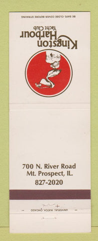 Matchbook Cover - Kingston Harbour Yacht Club Mount Prospect IL