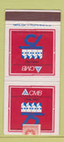 Matchbook Cover - Cooperativia Muratori E Braccianti Di Carpi 1983