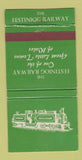 Matchbook Cover - Restiniog Railway railroad Wales WEAR 30 Strike