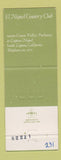Matchbook Cover - Restiniog Railway railroad Wales WEAR 30 Strike