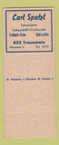 Matchbook Cover - Jupiter Der Kluge Kopf Fachgeschaft Germany? Tobacco