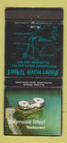 Matchbook Cover Fisherman's Wharf Restaurant Auckland New Zealand WEAR 30 Strike