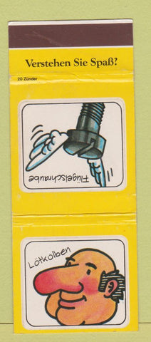 Matchbook Cover - Lotkolben Sanha Pipe