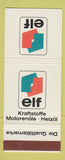 Matchbook Cover - Elk Kraftstoffe Motorenole Heizol