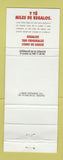 Matchbook Cover - Lucky Strike Cigarettes Spain WORN