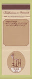 Matchbook Cover - 300 Tabie Tobacco Friedrich Toberg