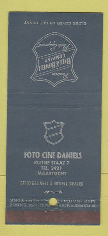 Matchbook Cover - Bell and Howell Cameras Maastricht 21 Strike Feature