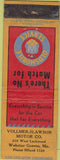 Matchbook Cover - Oldsmobile Service Webster Groves MO WEAR