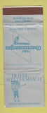 Matchbook Cover - Hotel Oberammergau Wittelsbach WEAR
