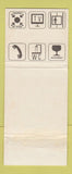 Matchbook Cover - Sunset Hotel Koln Soligen Giessen Kassel