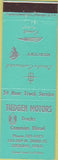 Matchbook Cover - International Trucks Lincoln Mercury Sterling CO Tiedgen