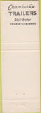 Matchbook Cover - International Trucks Lincoln Mercury Sterling CO Tiedgen