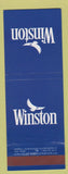 Matchbook Cover - Winston Cigarettes International Foreign