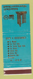 Matchbook Cover - Istanbul Sheraton Hotel WORN