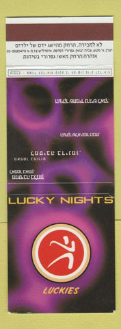 Matchbook Cover - Lucky Nights Lucky Strikes? Foreign #2