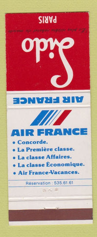 Matchbook Cover - Air France Lido Paris France