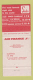 Matchbook Cover - Air France Lido Paris France