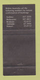 Matchbook Cover - Hyatt Kingsgate Sydney Australia 30 Strike