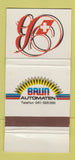 Matchbook Cover - Brun Automaten Engelberg 30 Strike
