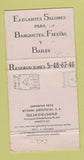 Matchbook Cover Restaurant San Angel Inn Altavista Palmas Mexico WEAR 30 Strike
