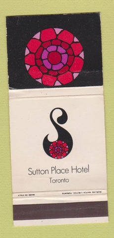 Matchbook Cover - Sutton Place Hotel Toronto ON 30 Strike WEAR