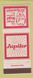 Matchbook Cover - Jupiter Der Kluge Kopf Fachgeschaft Germany Tobacco