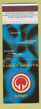 Matchbook Cover - Lucky Nights Lucky Strikes? Foreign