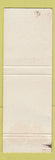 Matchbook Cover - Hotel Alvor Praia Algarve Portugal WEAR