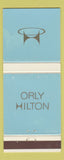 Matchbook Cover - Orly Hilton Hotel WEAR