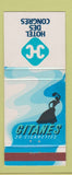 Matchbook Cover - Hotel Des Congres Gitanes Cigarettes girlie
