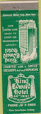 Matchbook Cover - King Edward Hotel New York City