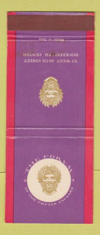 Matchbook Cover - The Forum New York City Rockefeller Center