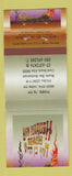 Matchbook Cover - Ben Harush Beach Coral Beach Eilat Israel WEAR